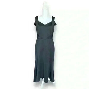 Alexa B Nite Women’s Black Mermaid Style Dress Size 14W NWT